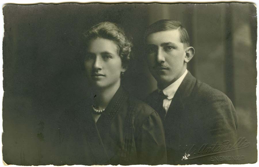 Ritratto di Giobatta Picotti e Leonina Fachin