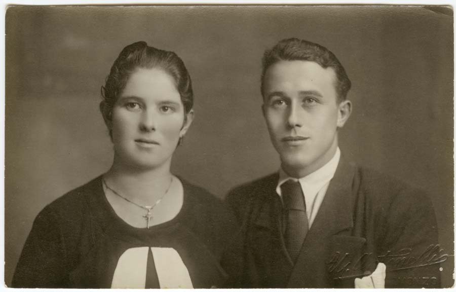 Ritratto di Primo Indrigo e Sofia Mecchia