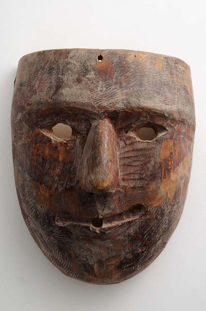 Maschere nel museo di Grimacco