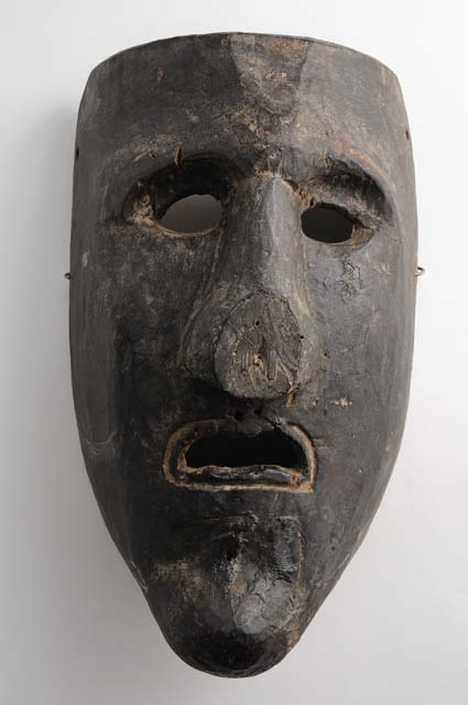 Maschere nel museo di Grimacco