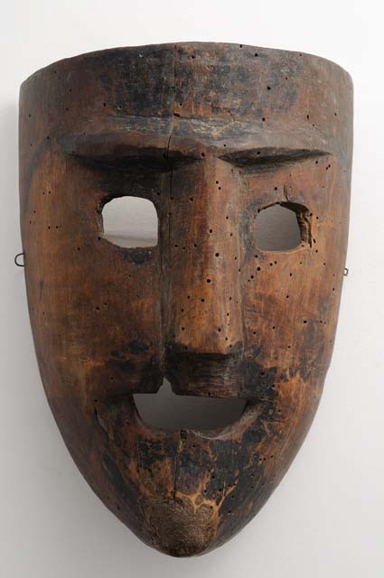Maschere nel museo di Grimacco