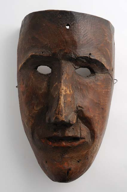 Maschere nel museo di Grimacco