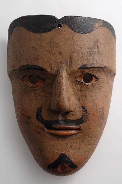 Maschere nel museo di Grimacco