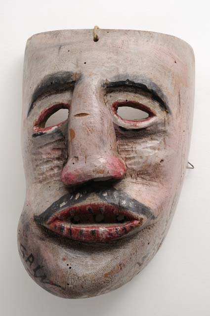 Maschere nel museo di Grimacco