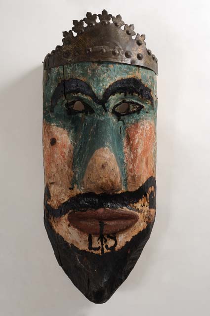 Maschere nel museo di Grimacco