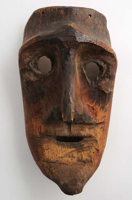 Maschere nel museo di Grimacco