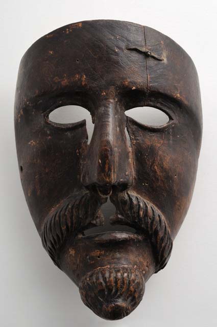 Maschere nel museo di Grimacco