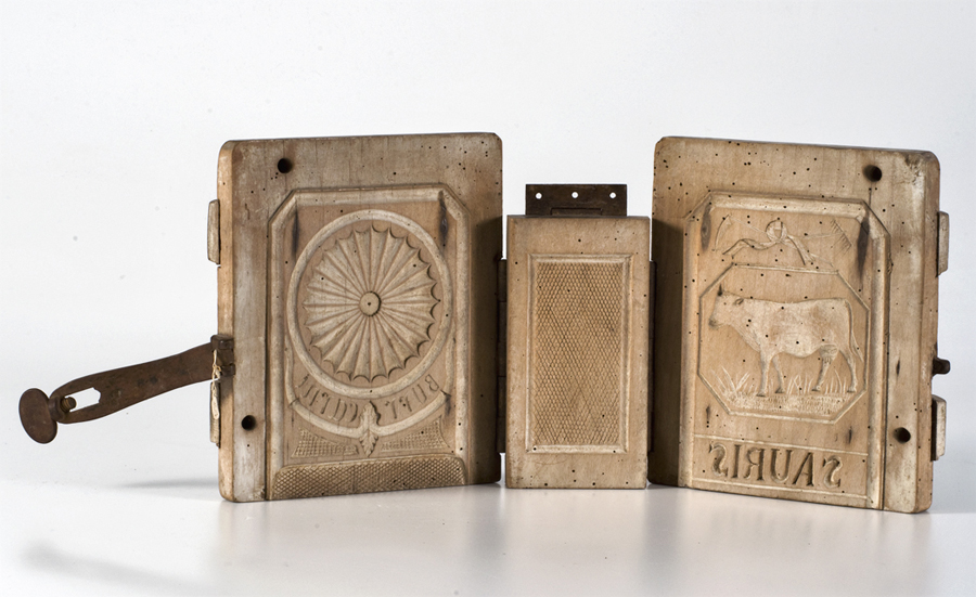 Strumenti per la lavorazione del burro