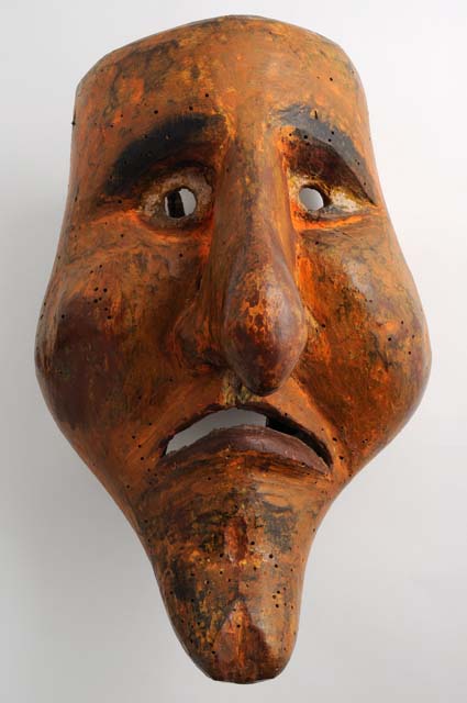 Maschere nel museo di Grimacco