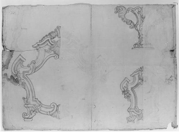 cartegloria e vaso d'altare per composizione floreale