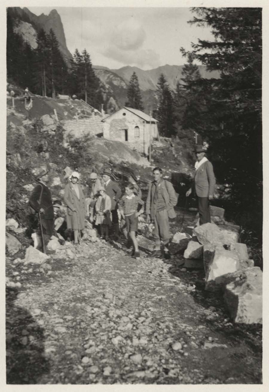 Costruzione della nuova strada