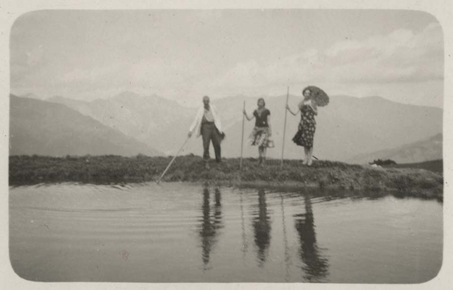 Ritratto di Giuseppe Schiava con Diana ed un'amica