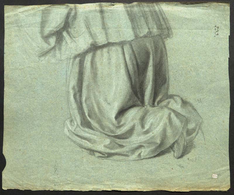 figura maschile inginocchiata