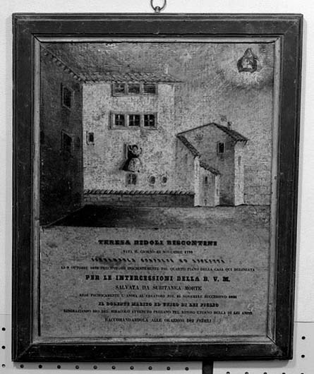 Ex voto a placchetta