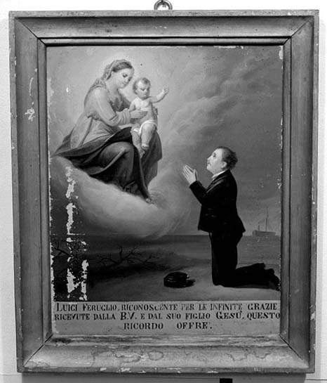 Ex voto a placchetta