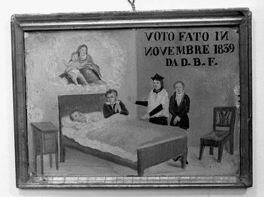 Ex voto a placchetta