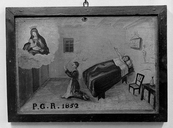 Ex voto a placchetta