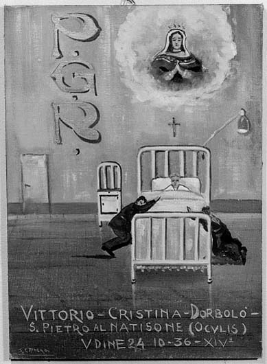 Ex voto a placchetta
