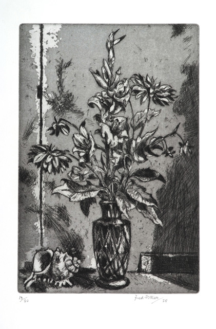 vaso con fiori