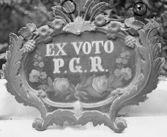 Ex voto a placchetta